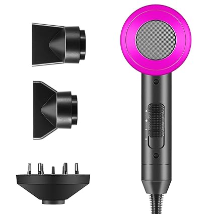 Newdora Haartrockner Professionell - 1200W Ionen und Keramik - 2 Stylingdüsen