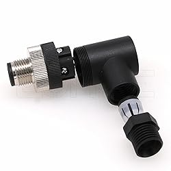 Eonvic Right Angle M12 A Code 4 Pin Male Circular