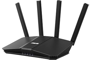 ASUS RT-BE55 Dual-Band WiFi 7 (802.11be) Smart AiMesh Extendable Router, 3600 Mbps, 2.5G Port, Up to 3 SSIDs for IoT Devices,