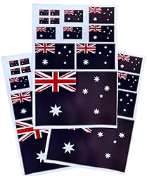 EUIOSFDC Decal in Multiple Sizes Australia Flag