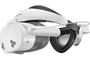 APEXINNO F1 Flip Battery Head Strap for Meta Quest 3S, Rechargeable VR Halo Strap with Adjustable Comfort Fit, Ideal for Work Sessions and Extended VR Use — Only Compatible with Quest 3S