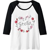 Womens Stella Raglan Baseball Tee