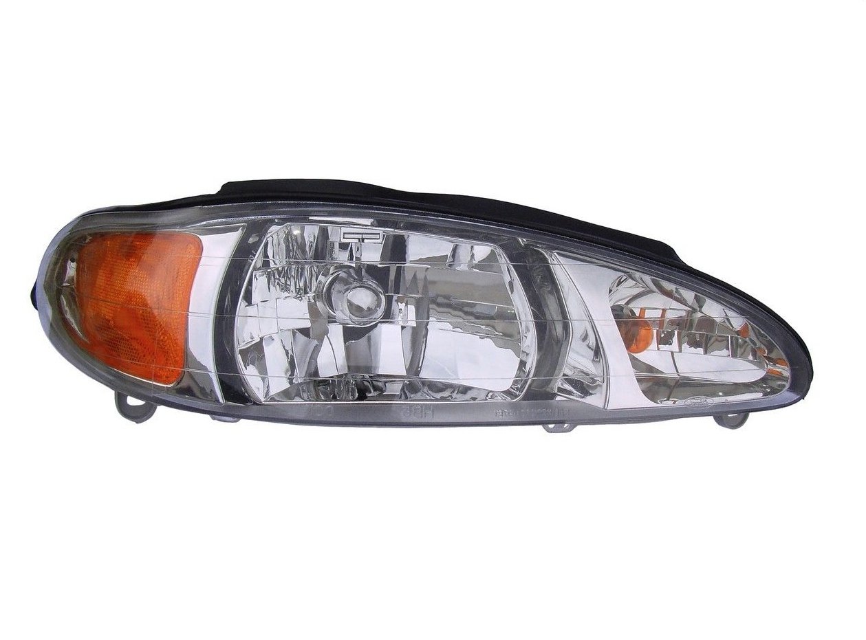 Headlight Headlamp Passenger Side Right RH NEW for 92-94 Ford Tempo Topaz