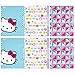 Trapper Keeper Hello Kitty 2-Pocket Folders by Mead, Assorted Designs, 6 Pack (73485)