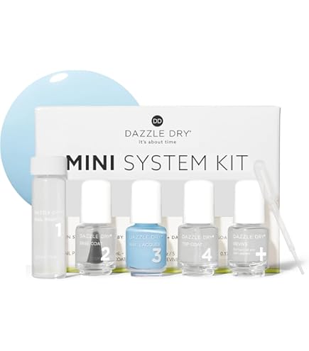 Amazon.com : Dazzle Dry Mini Kit 4 Step System - Lovely Lilac - A