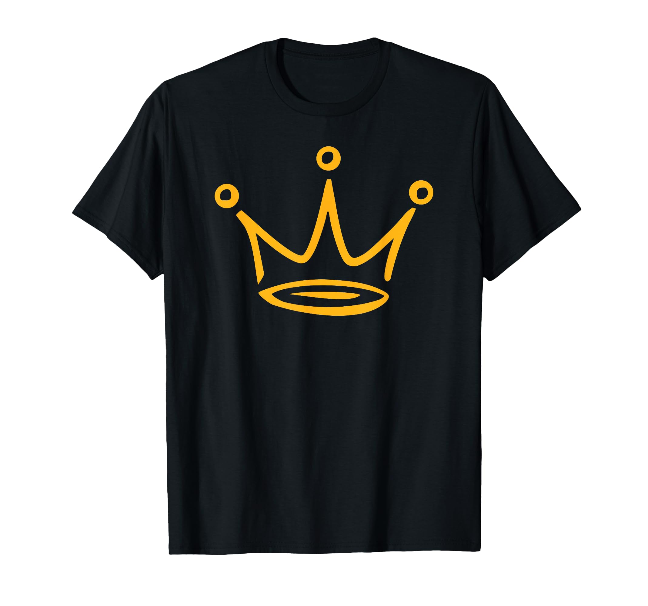 Photo 1 of Drawn crown T-Shirt (WHITE)