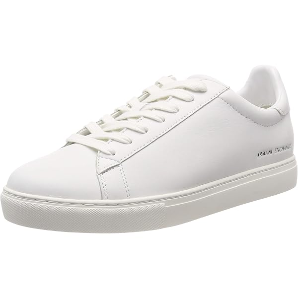 てんとう虫専用【美品】ARMANI COLLEZIONI ホワイトレザー EMPORIO ARMANI Leather sneakers with signature logo and