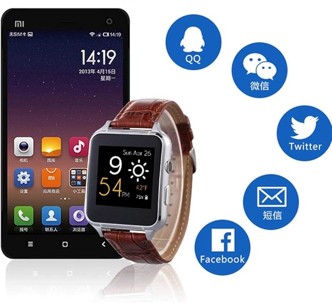 KDSFJIKUYB Smartwatch X7 Bluetooth Relojes Inteligentes Pantalla ...
