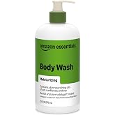Amazon Essentials Body Wash, Moisturizing with Skin Nourishing Oils, Contains Oat Oil and Sunflower Oil, 33 Fl Oz, Pack of 1