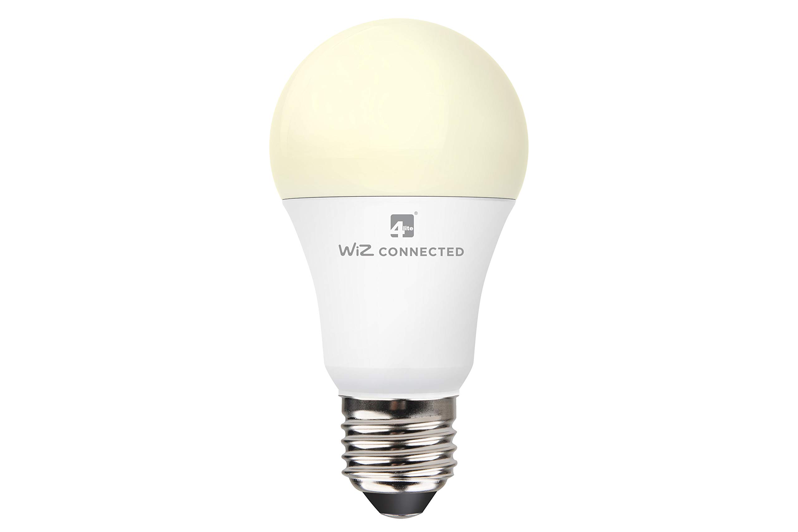 4lite WiZ Connected A60 Classic White WiFi LED Smart Bulb - E27 Large Screw
