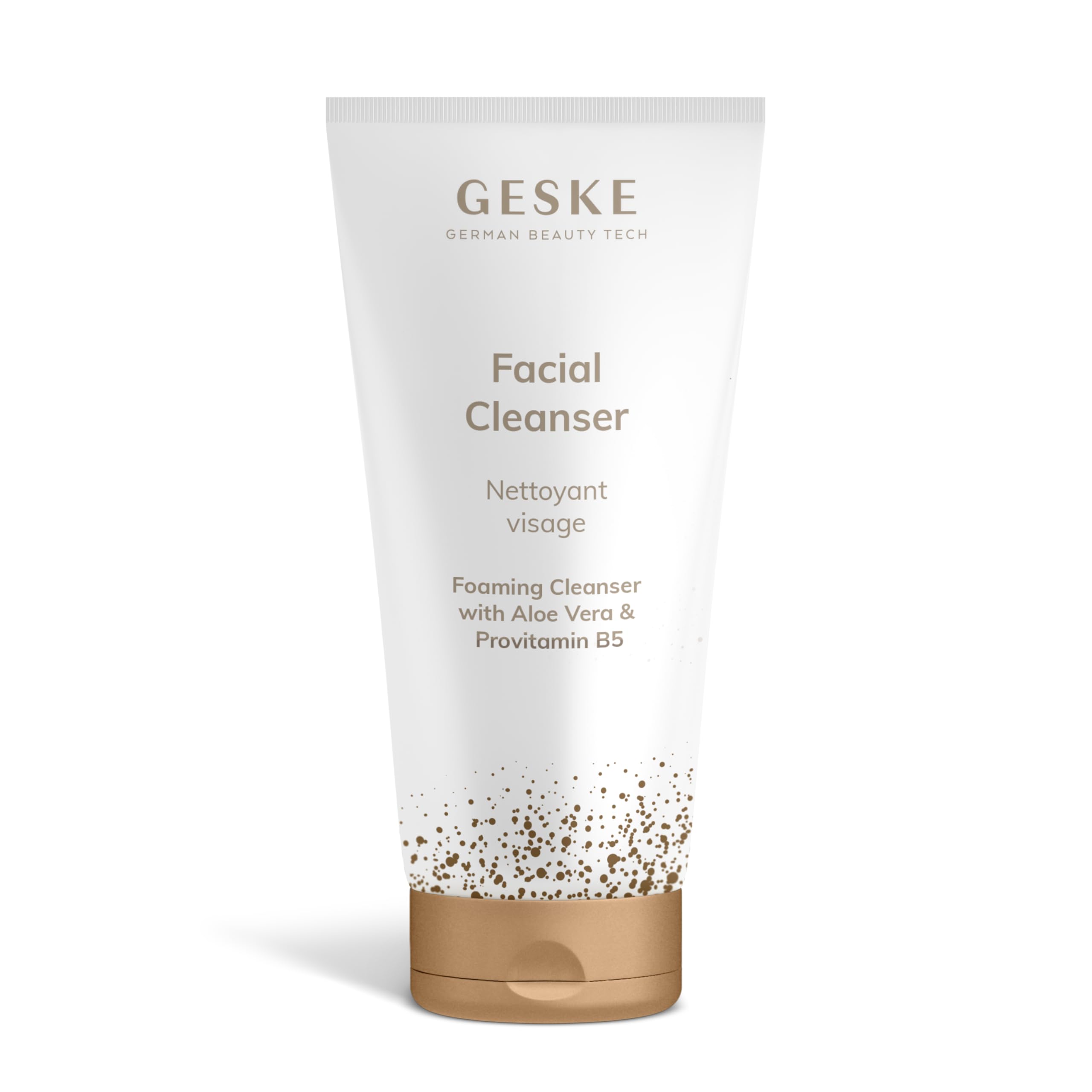 GESKE | Facial Cleanser | GESKE SmartAppGuided™ facial brushes | Aloe Vera, Glycerin & Provitamin B5 | For impure skin | Daily Wash Gel | All Skin Types | Vegan formula without animal testing
