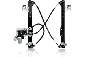 OVANOH Rear Right Passenger Side Power Window Regulator Assembly W/Motor Compatible For Cadillac Escalade Chevrolet Avalanche Silverado Suburban GMC Sierra Yukon 2000-2006