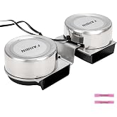 FARBIN Boat Horn Stainless Steel Horn Waterproof Horns for Ship Motorcycle | 12V, Made of stainless steel material, waterproof, with base bracket, for sailboats yacht motorcycle car etc.