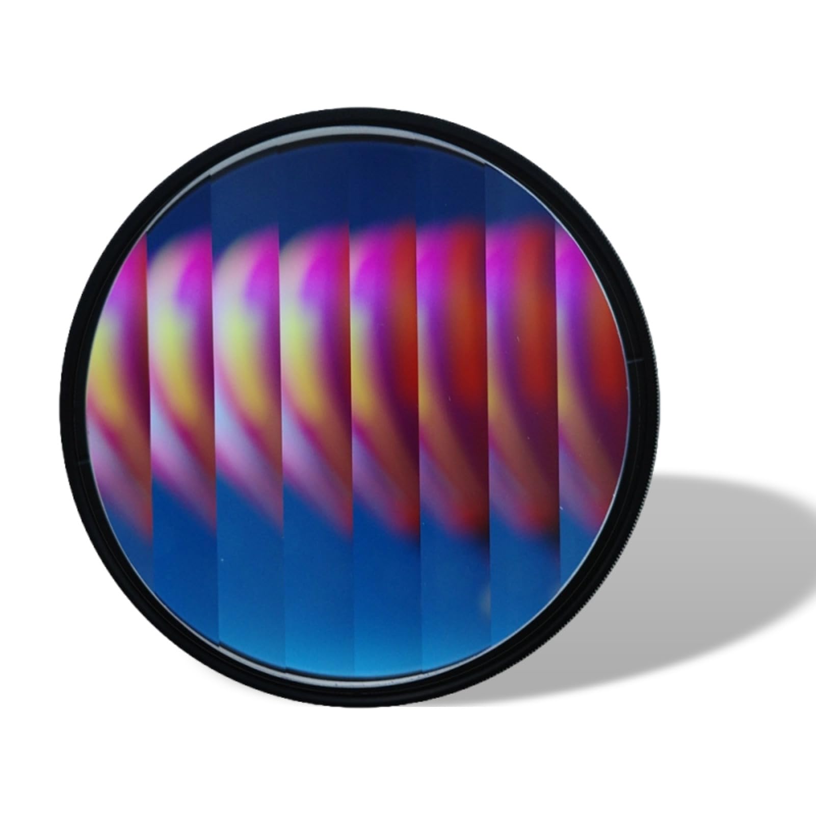 Linear Repeater Lens Filter for Photography, Camera Filter Linear Glass Prism MRC, Blur Prism Filter for Portrait Landscape Photography Accessory (67mm)