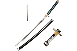 lkjad Cosplay Swords Tokitou Muichirou Samurai Sword, Katana Sword Plastic Toy Sword for Costume Play Halloween Cosplay Gift 40 in