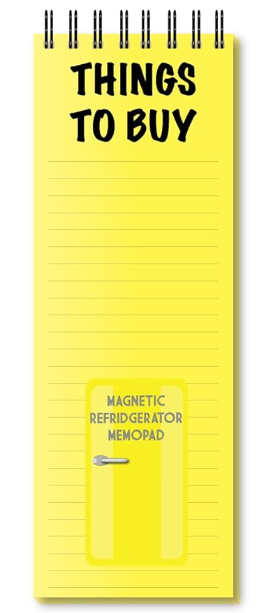 Nourish Magnetic Fridge Memo Pad