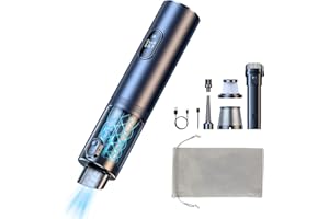 EOSVAP Aerovac Car Vacuum V15 Pro,19000Pa Powerful & Multifunctional Portable Car Vacuum for Home, Office, Keyboard-1Pack