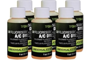 TRACERLINE Tracer Products TP3840-1P6 Universal A/c Dye 6-pack Of 1 Oz. Bottles