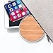 SurgeDisk Fast Wireless Charger Qi Charging Pad Ultra Slim & Sleep-Friendly Universal Newest Model Compatible with iPhone X iPhone 8 Plus iPhone 8 Samsung Galaxy S9 S8+ S8 S7 S7edge S6 All Qi Devices