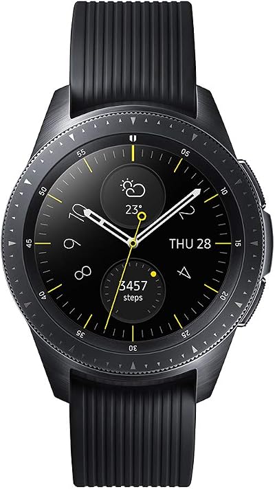 Samsung Galaxy Watch 42mm Midnight Black Sleep Monitor Bluetooth UK