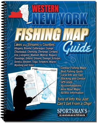 Western New York Fishing Map Guide