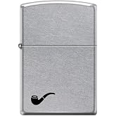 Zippo Lighter- Pipe Design Pipe Insert Windproof Lighter Street Chrome #Z5548
