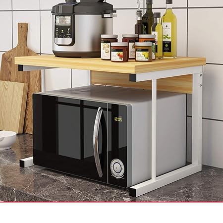 WWDS Cocina Estante,Horno Microondas,Suelo Rack De ...