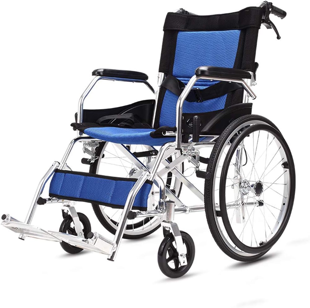 FREEDOH Verdickte Aluminium Manuell Selbstfahrer Rollstuhl, Leichte ...