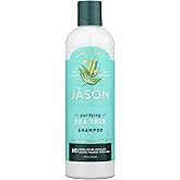 Jason Tea Tree Shampoo, Purifying, Parabens Free, 12 Fluid Ounces (Pack of 1)
