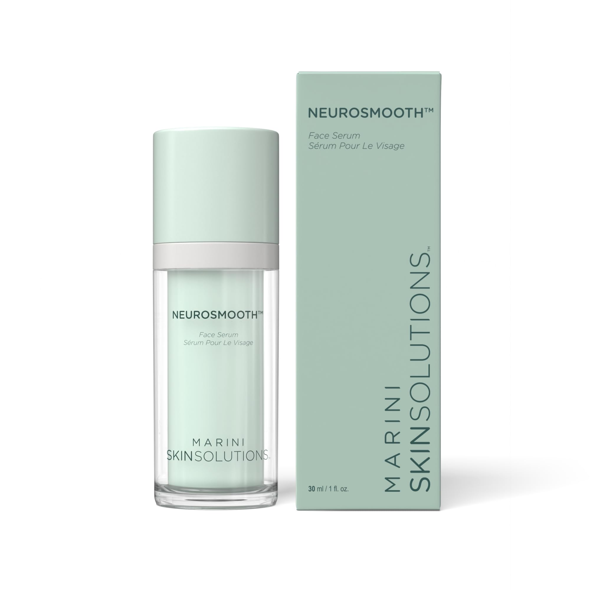 Photo 1 of Marini SkinSolutions NeuroSmooth - Neuromodulating, Peptide-Powered Face Serum for Glass-Smooth, Poreless-Looking Skin - Cruelty Free - Made in the USA - 1 fl oz