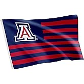 Desert Cactus University of Arizona Indoor and Outdoor 100% Polyester University Flag Banner, 3x5 Feet Wildcats (Nation)