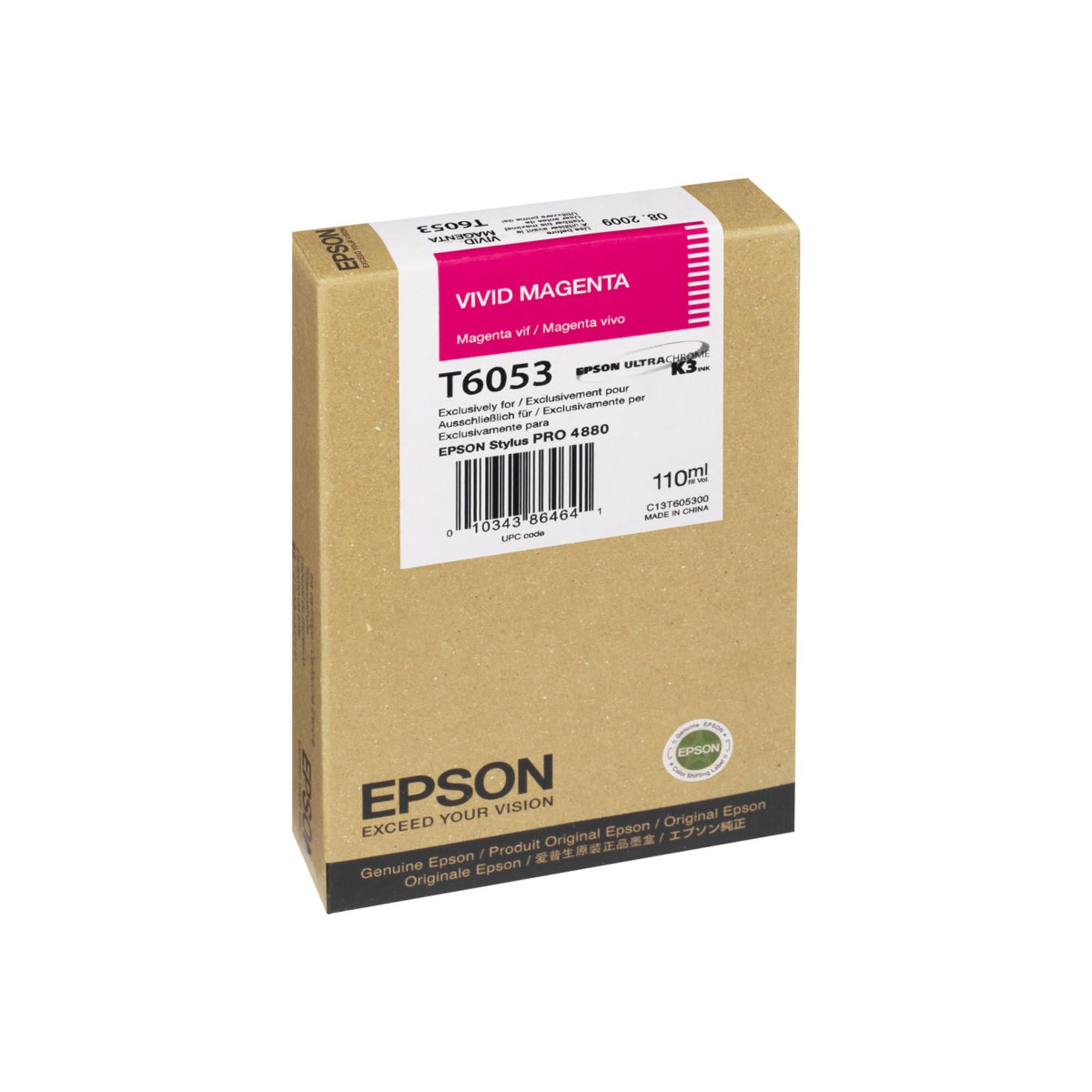 Epson T6053 - Print cartridge - 1 x vivid magenta