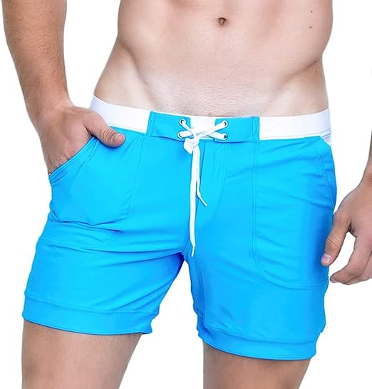 Taddlee Männliche Badebekleidung fester basischer länger Schwimmboxer ...