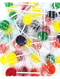 SweetGourmet Assorted Fruit Sugar Free Jolly Pops | Gluten Free, Kosher Lollipops | 7oz