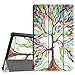 Fintie Samsung Galaxy Tab A 10.1 Case, Ultra Slim Lightweight Smart Shell Stand Cover with Auto Sleep/Wake Feature for Tab A 10.1 Inch (NO S Pen Version SM-T580/T585/T587) Tablet, Love Tree