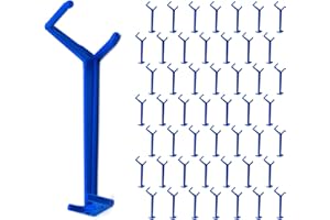 Zhupoub Fruit Tree Limb Spreaders Adjustable Plant Branch Benders, Tree Branch Spreaders to Nudge Limbs for Most Fruit Trees,Blue,50 Pcs(Blue)