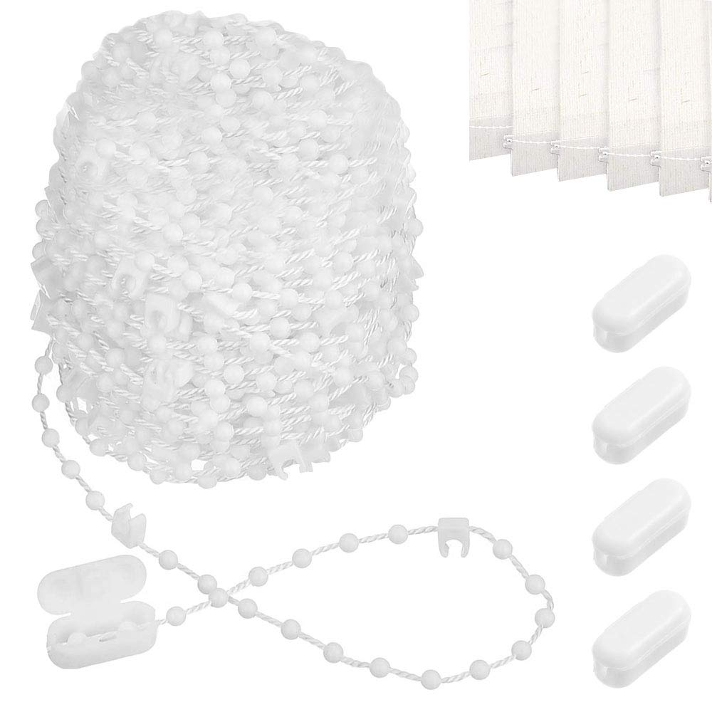 JINXM 25m Vertical Blind Bottom Chain Comes with five blind ball linkers Vertical Blind Bottom Chain for 3.5 Inch/89 mm Slats
