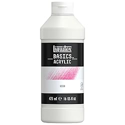 Liquitex BASICS Gesso Surface Prep Medium, 473ml