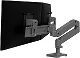 Ergotron LX Pro Dual Direct Monitor Arm VESA Desk Mount 2 Monitors up to 27"