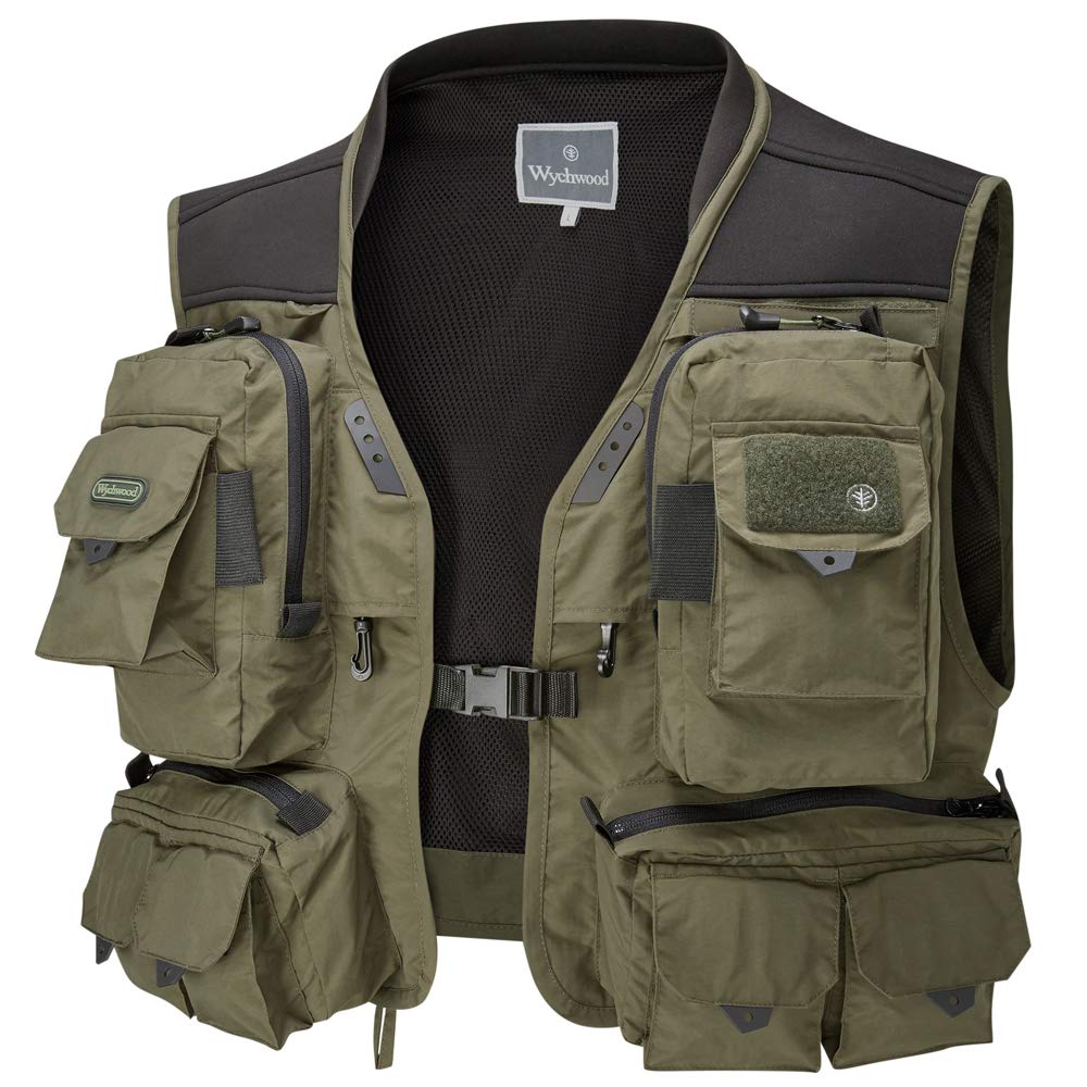 Wychwood - Game Unisex Gorge Fly Vest XXL, Green, XXL UK