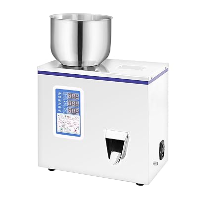 Mophorn Powder Filling Machine 2-100g Powder Filler Machine 150W Weighing Filling Machine for Sealing Tea Grain Seeds