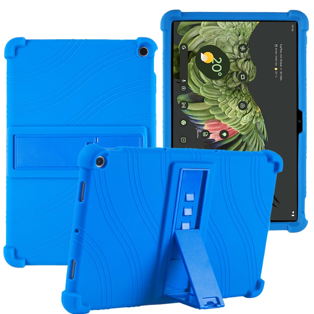 YHFZR Case for Google Pixel Tablet 2023, Soft Kid Friendly Light Weight Build in Kickstand Protective Case for Google Pixel Tablet 11 Inch 2023, Dark Blue