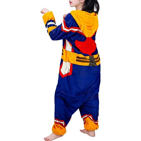 Pijama Con Capucha De My Hero Academia – Midoriya, Bakugou, Todoroki O All Might, Forro Polar Para Invierno, Disfraz De Cosplay Y Ropa De Dormir Cálida