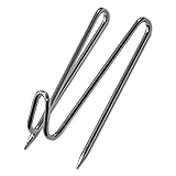 Advantus 75370 Panel Wall Wire Hooks, Silver, 25