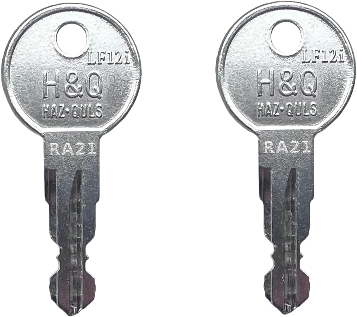 Photo 1 of (2) KeyPower Keys for Toyota RAV4 Roof Rack Lock Replacement Key, Cargo Luggage Box Carrier Rails 11-29 (11)