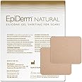 Epi-Derm Patch - 2 x 2.5 in - (1 Pair) (Natural) Silicone Scar Sheets from Biodermis