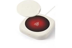 Coffee Mug Warmer for Desk: Electric Cup Warmer with 2 Temperature Settings, Mug Warmer 8Hrs Auto Shut Off, Smart Coffee Warm