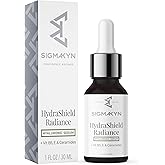 HydraShield Radiance Hyaluronic Acid Serum for Face – Lightweight Hydration for Deep Moisture, Plumping & Smooth Skin – Daily Face Serum for All Skin Types