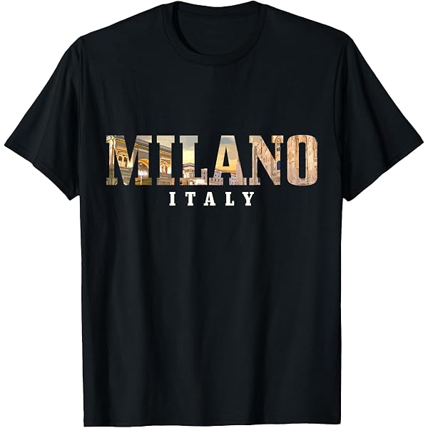 Amazon.com: Milano Italy Fashion Italian Native Milano Italia T 
