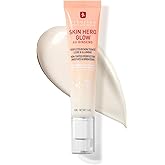Erborian Skin Hero Glow, Non-Tinted Bare Perfector, Illuminates, Highlights, Hydrates, Smooths for Natural Radiant, Glass, Dewey Look, Korean Skincare